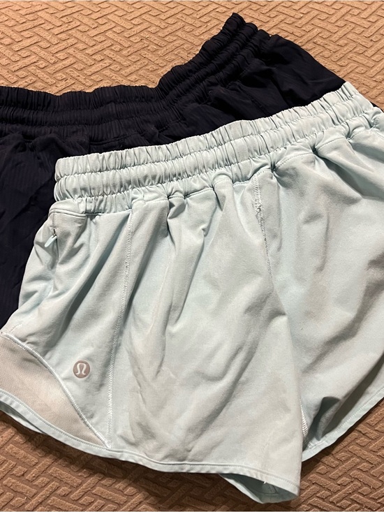lululemon athletica Pants - lululemon athletica Women's Athletic Shorts in Mint and Black